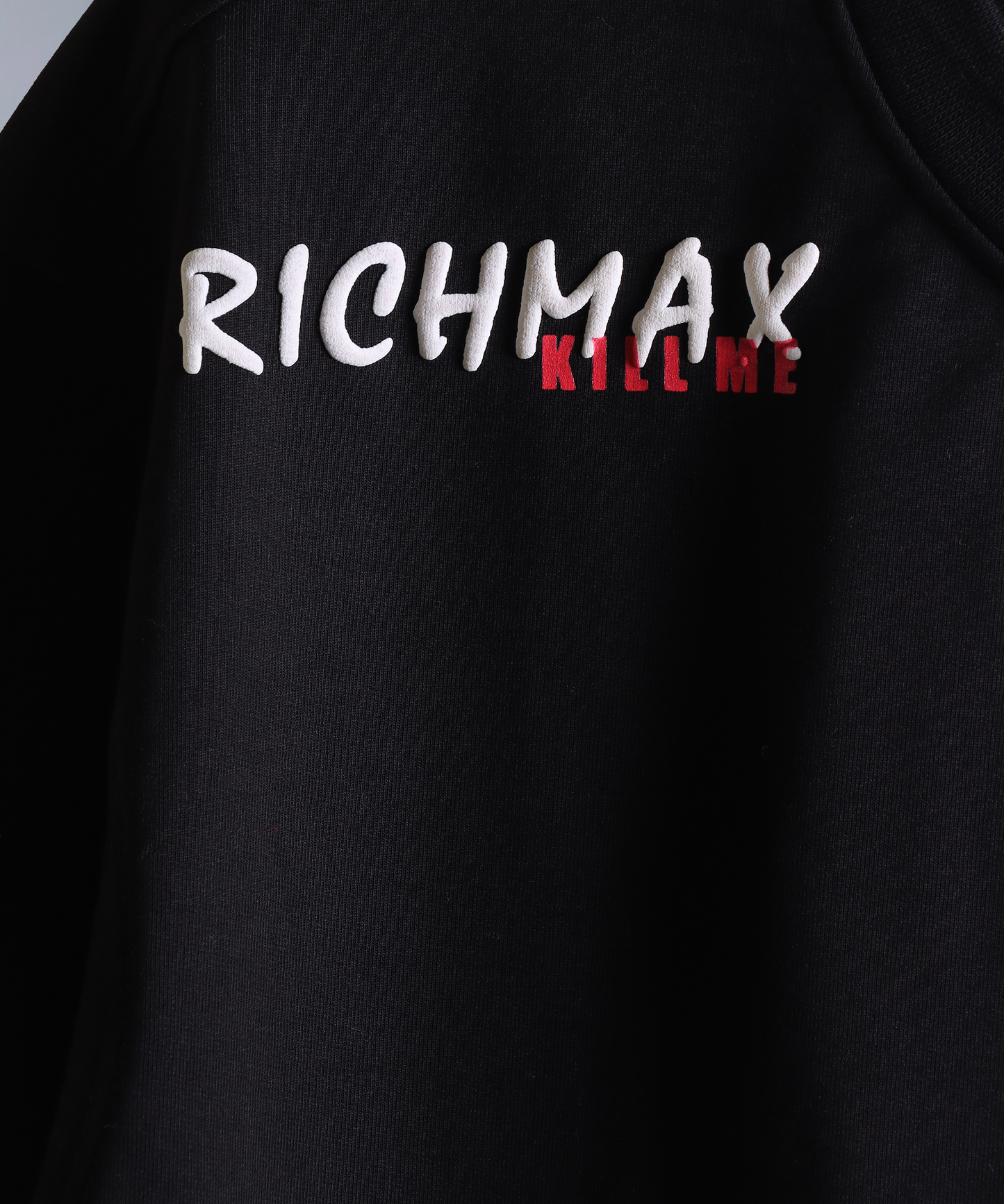 KILL ME ROMANTICALLY OVERSIZED TEE METAL BLACK