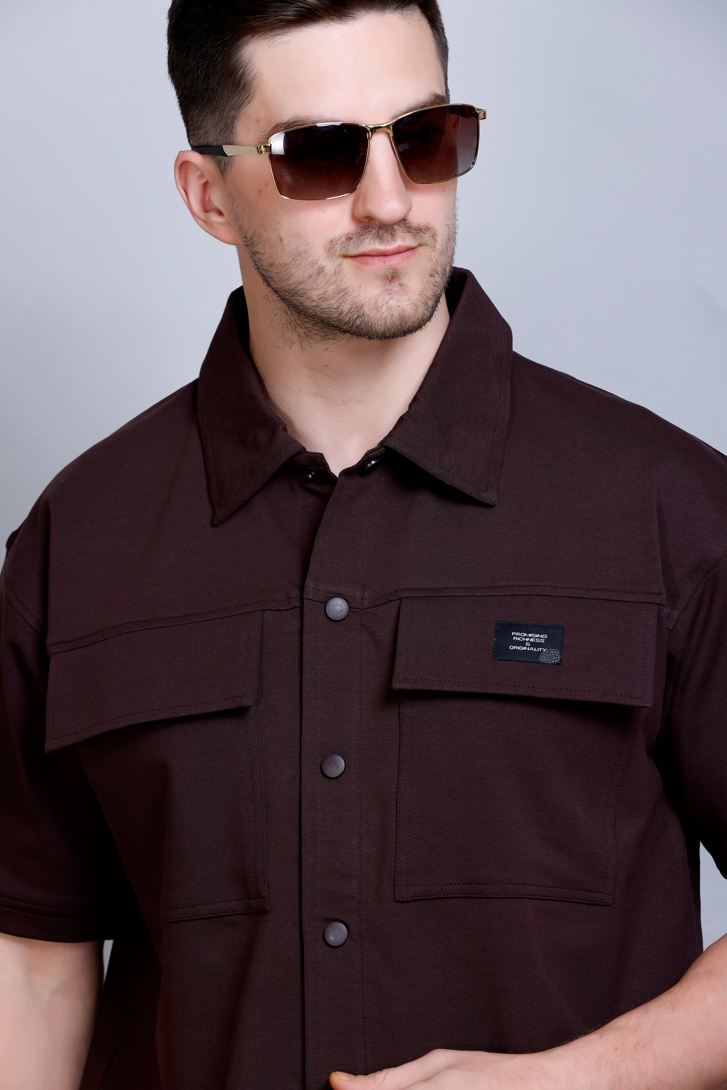 RICHMAX EXECUTIVE RELAXED FIT CORDSET DEEP COFFEE