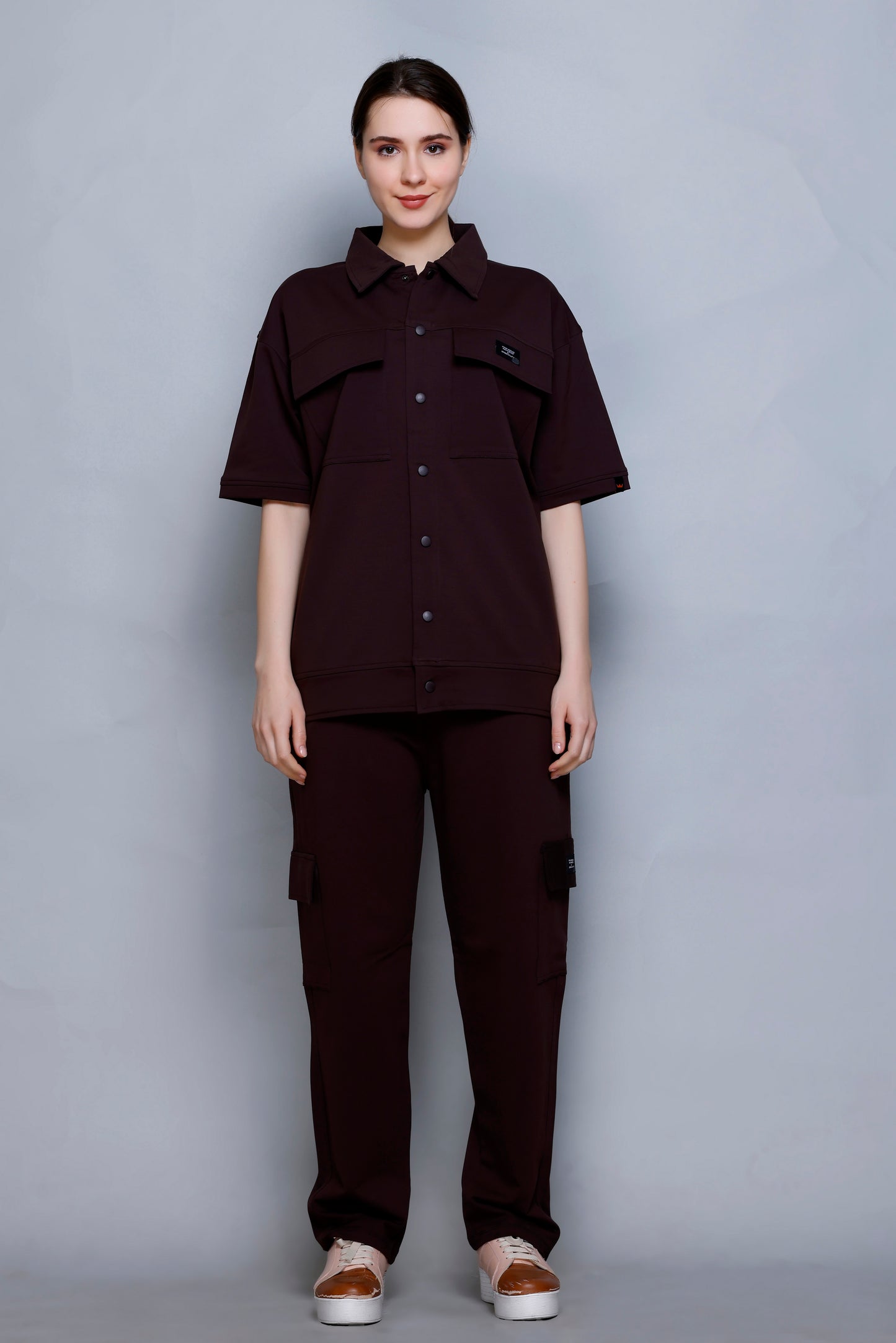 RICHMAX EXECUTIVE RELAXED FIT CORDSET DEEP COFFEE