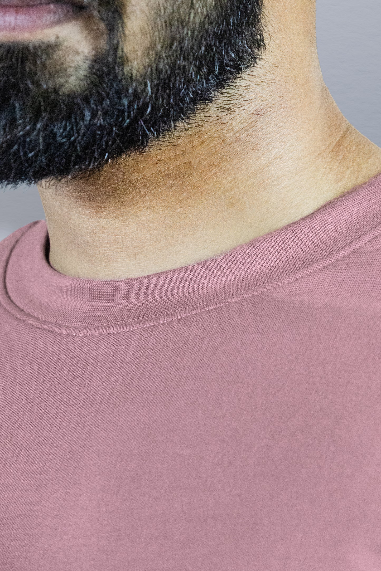 RICHMAX MINIMALIST OVERSIZED TEE BLUSHY ROSE