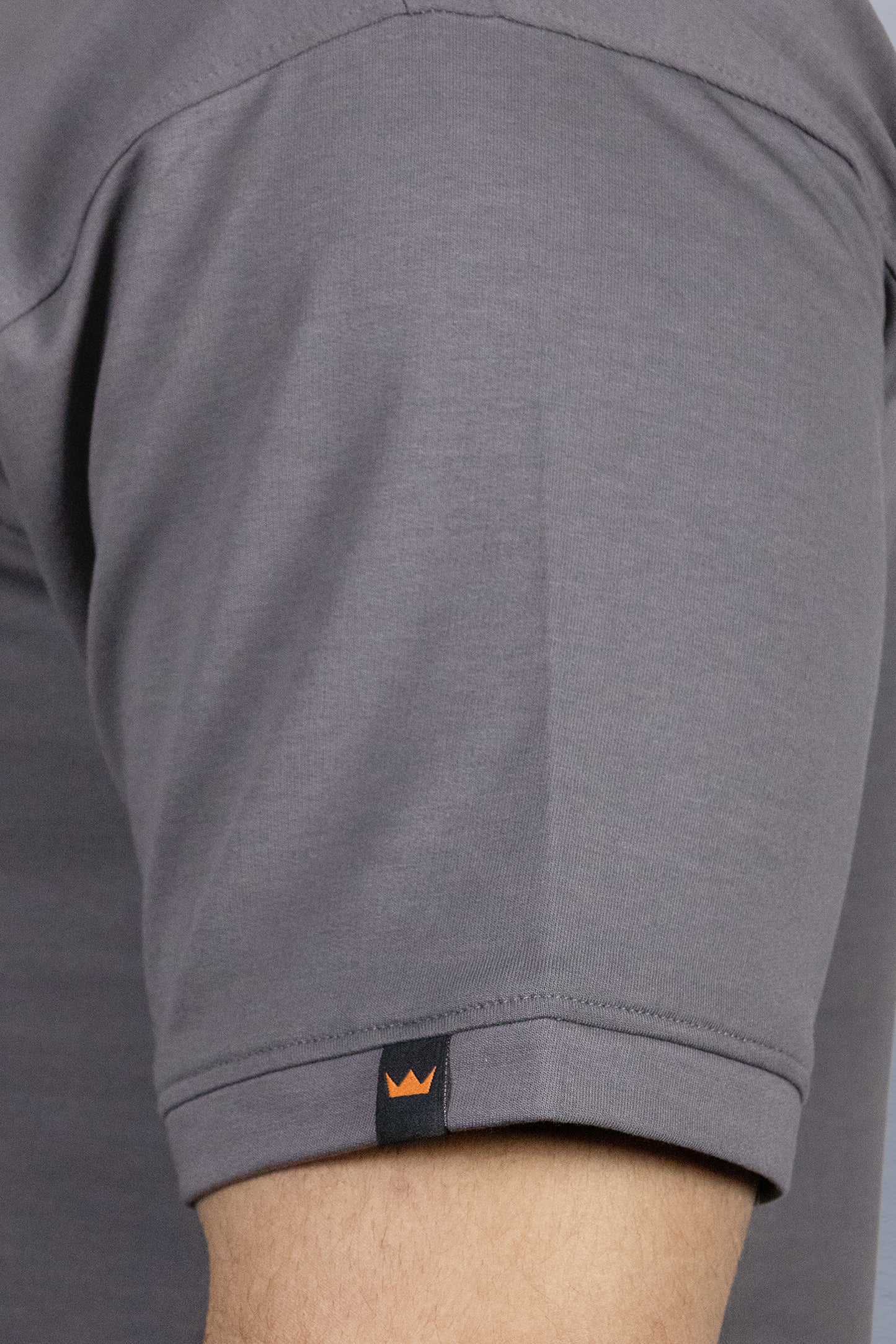 RICHMAX MINIMALIST OVERSIZED TEE DARK GREY