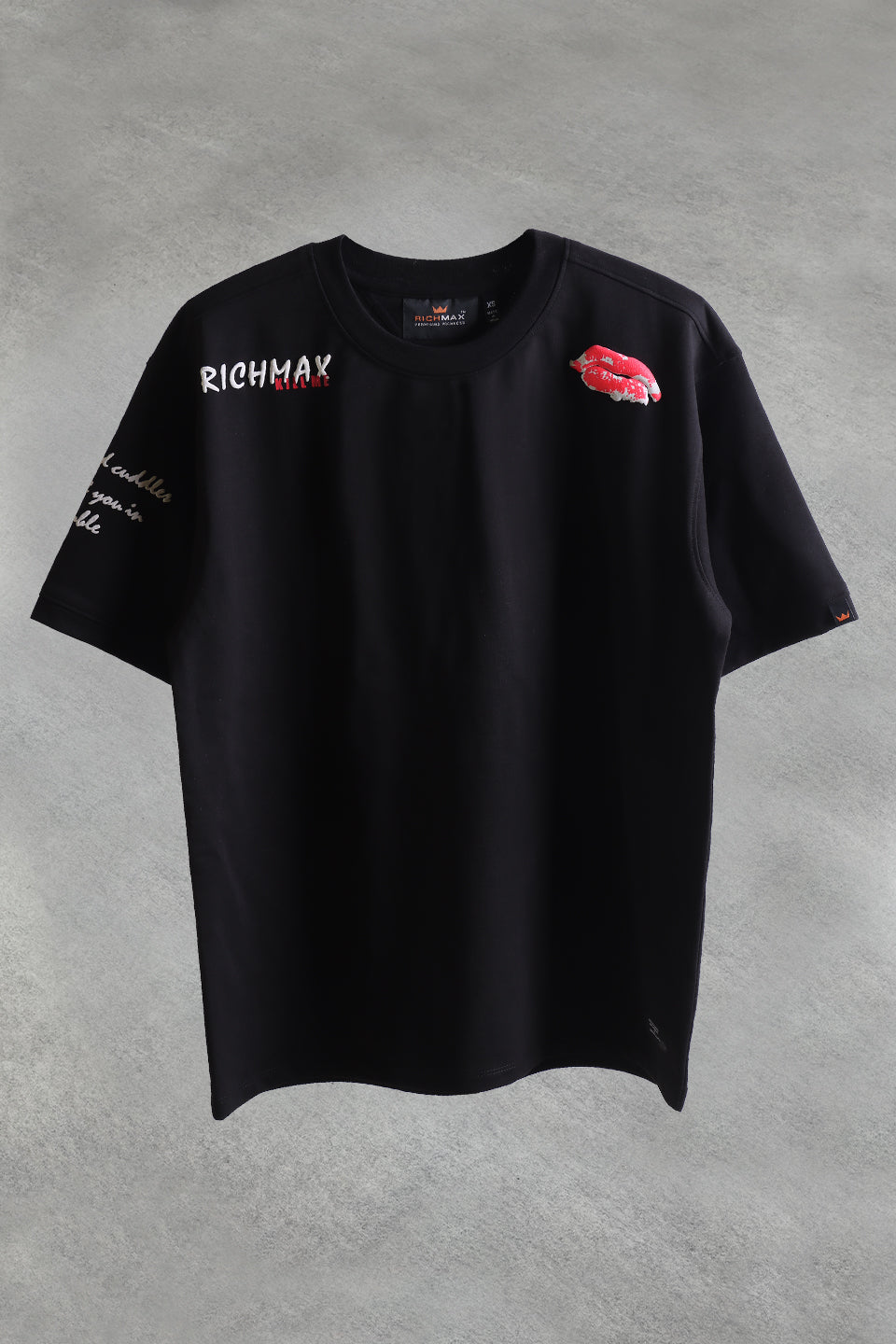 🔥 RICH PRINTED TEES | DROP SHOULDER STYLE | COMBO PACK OF 2 (BLUE+BLACK)