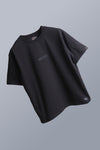 RICHMAX MINIMALIST OVERSIZED TEE METAL BLACK