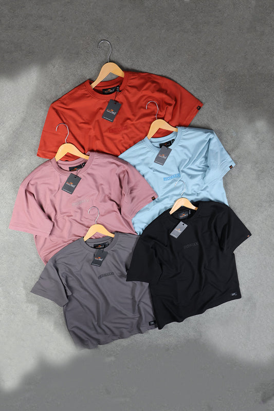 🔥 RICHMAX ESSENTIAL MINIMALIST OVERSIZED TEE | DROP SHOULDER STYLE | PACK OF 2