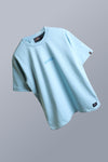 RICHMAX MINIMALIST OVERSIZED TEE AQUA ISLAND