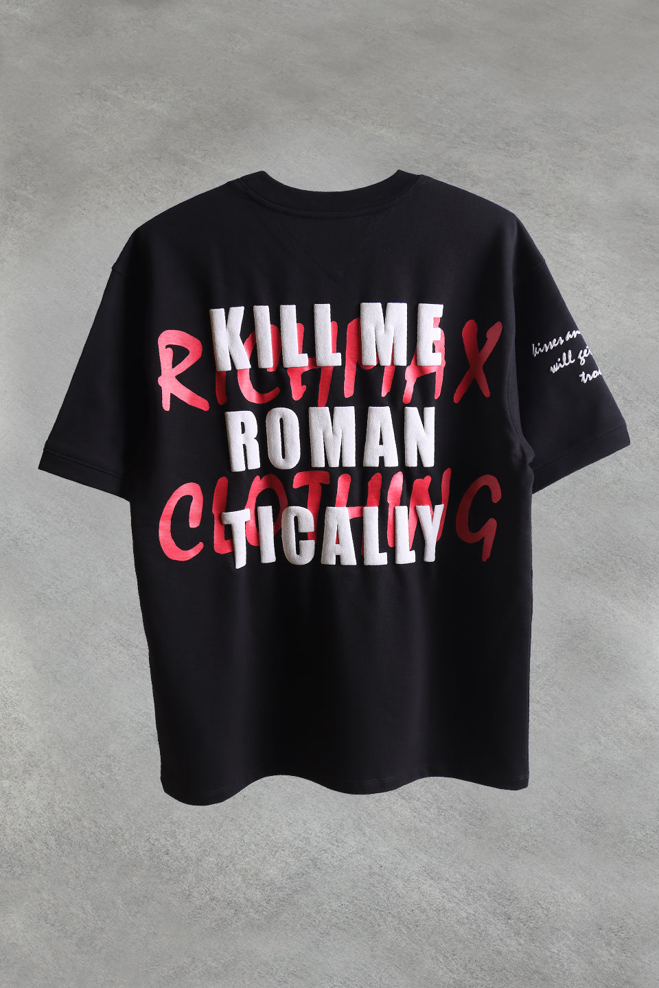 🔥 RICH PRINTED TEES | DROP SHOULDER STYLE | COMBO PACK OF 2 (BLUE+BLACK)