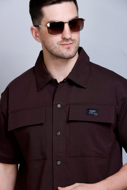 RICHMAX EXECUTIVE RELAXED FIT CORDSET DEEP COFFEE