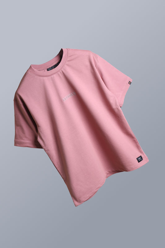 RICHMAX MINIMALIST OVERSIZED TEE BLUSHY ROSE