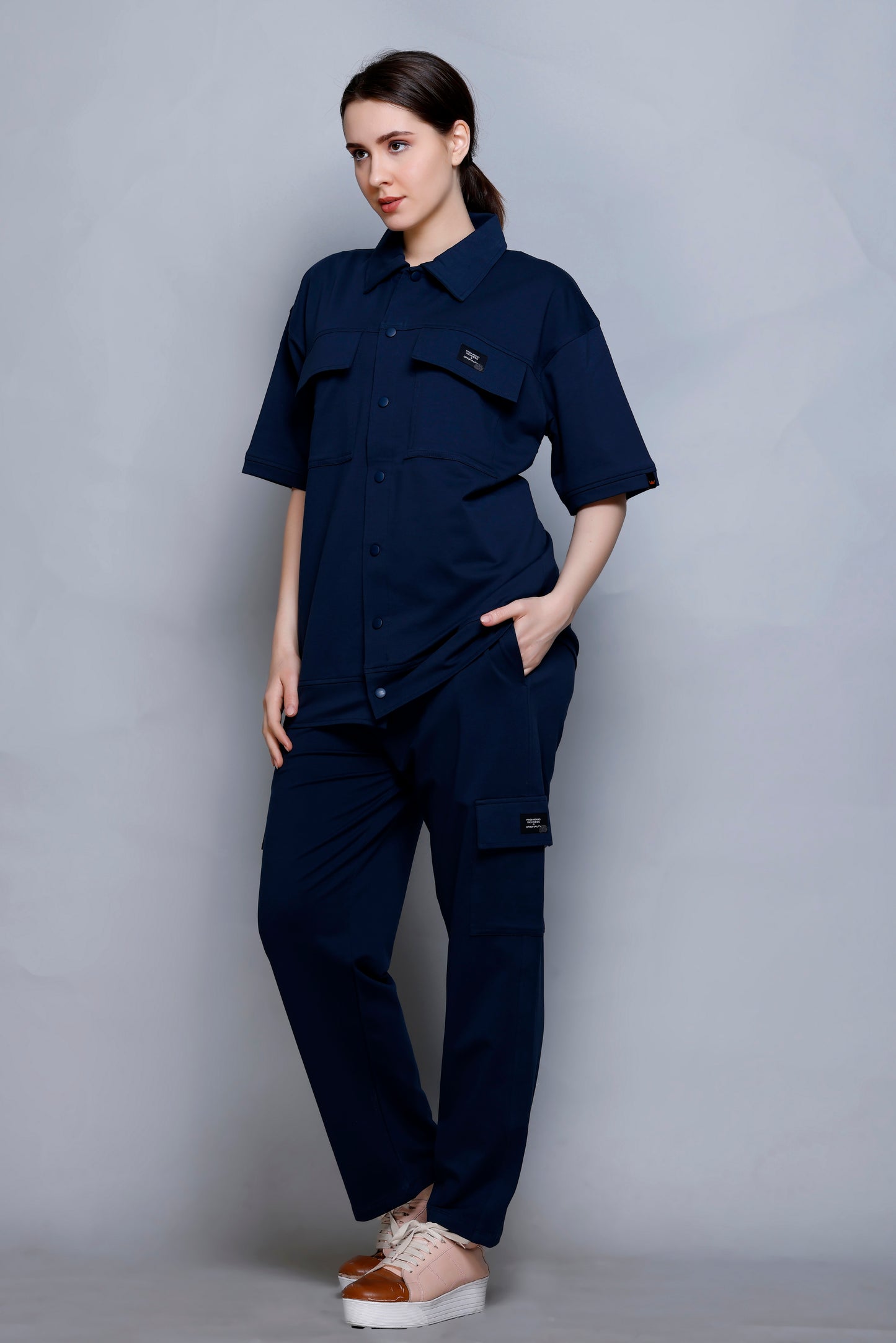 RICHMAX EXECUTIVE RELAXED FIT CORDSET DARK TEAL