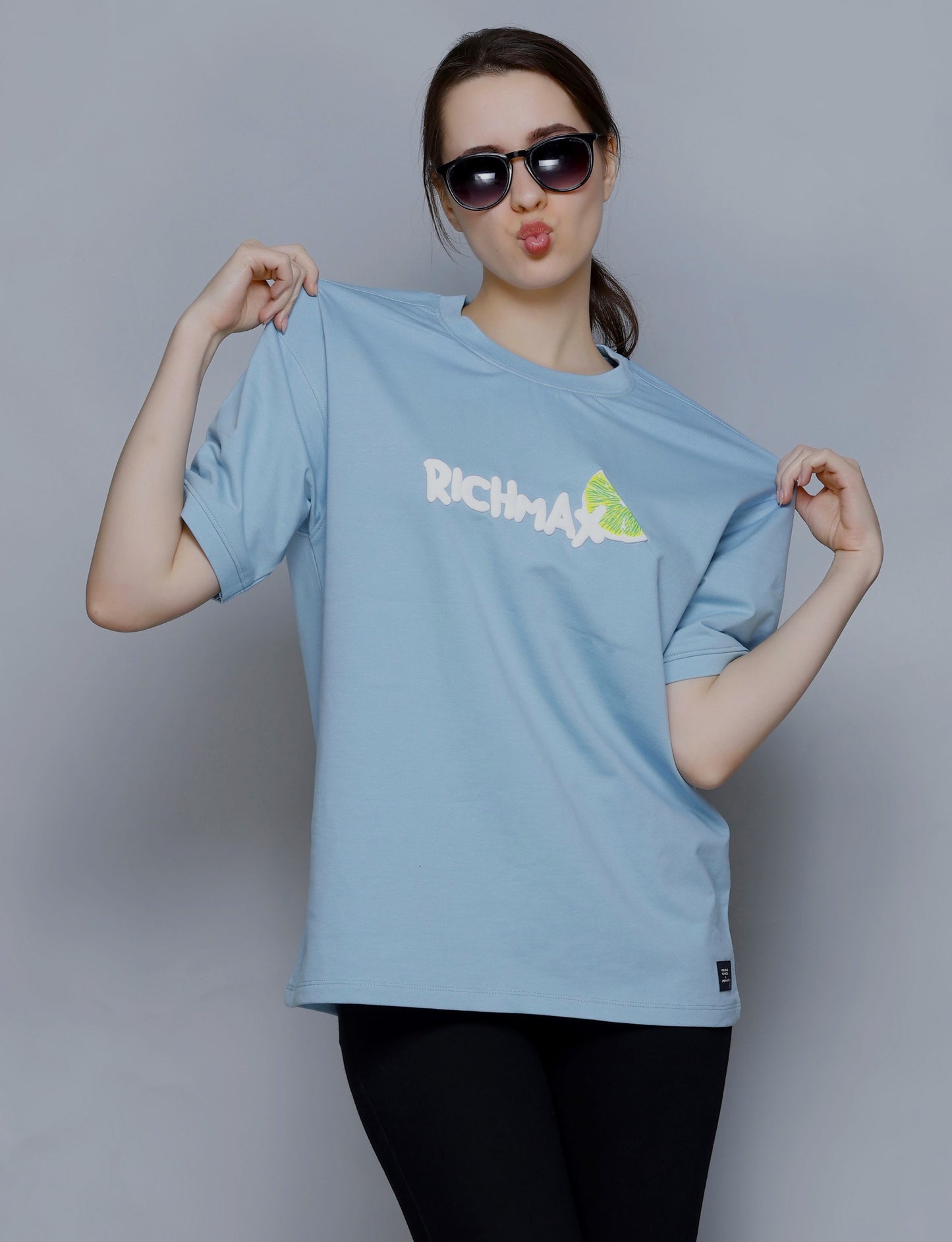 TEQUILA OVERSIZED TEE AQUA ISLAND