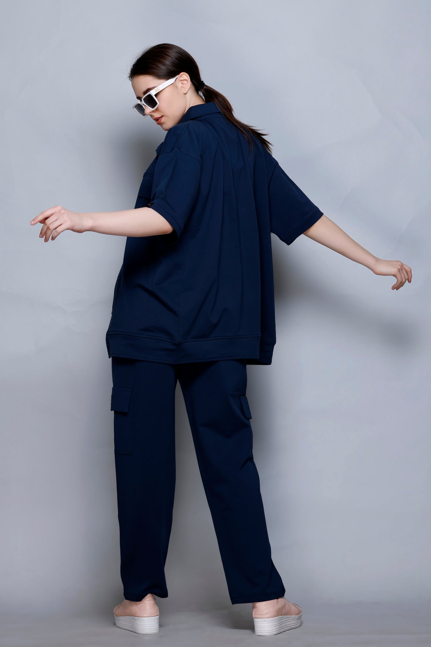 RICHMAX EXECUTIVE RELAXED FIT CORDSET DARK TEAL
