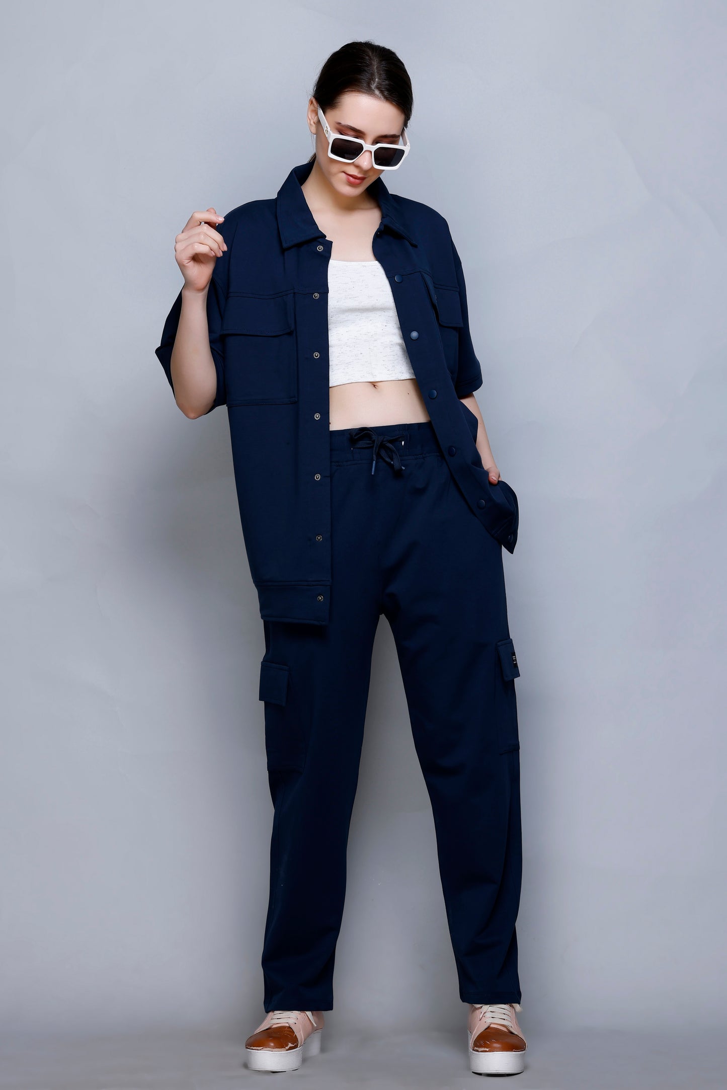 RICHMAX EXECUTIVE RELAXED FIT CORDSET DARK TEAL