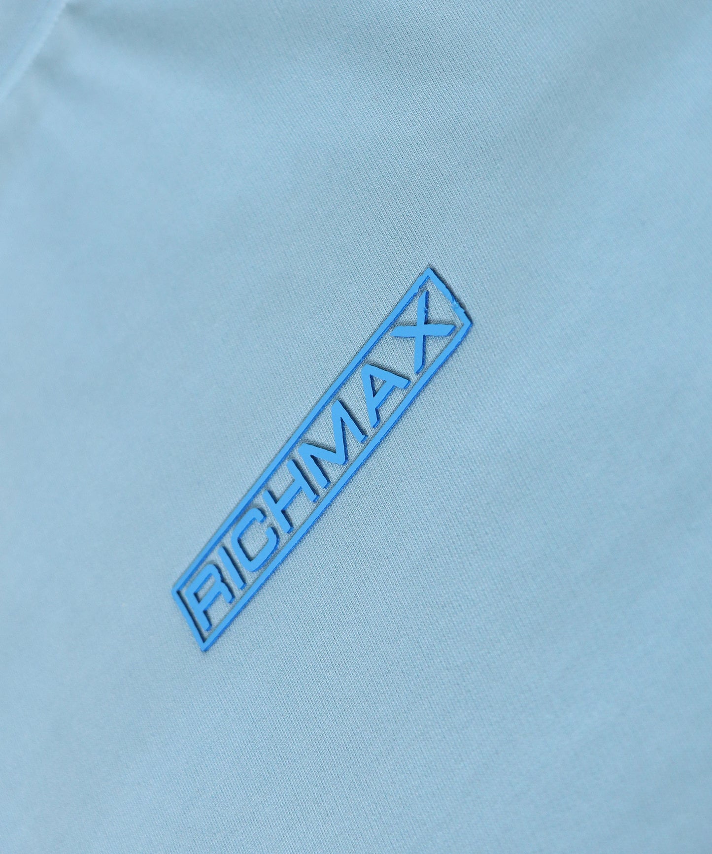 RICHMAX MINIMALIST OVERSIZED TEE AQUA ISLAND