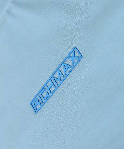 RICHMAX MINIMALIST OVERSIZED TEE AQUA ISLAND