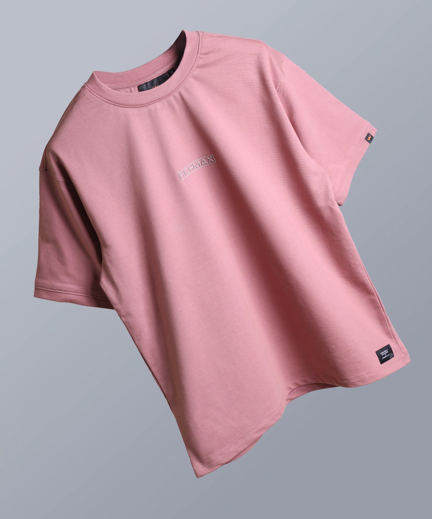 RICHMAX MINIMALIST OVERSIZED TEE BLUSHY ROSE
