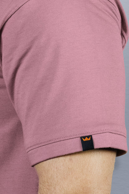 RICHMAX MINIMALIST OVERSIZED TEE BLUSHY ROSE