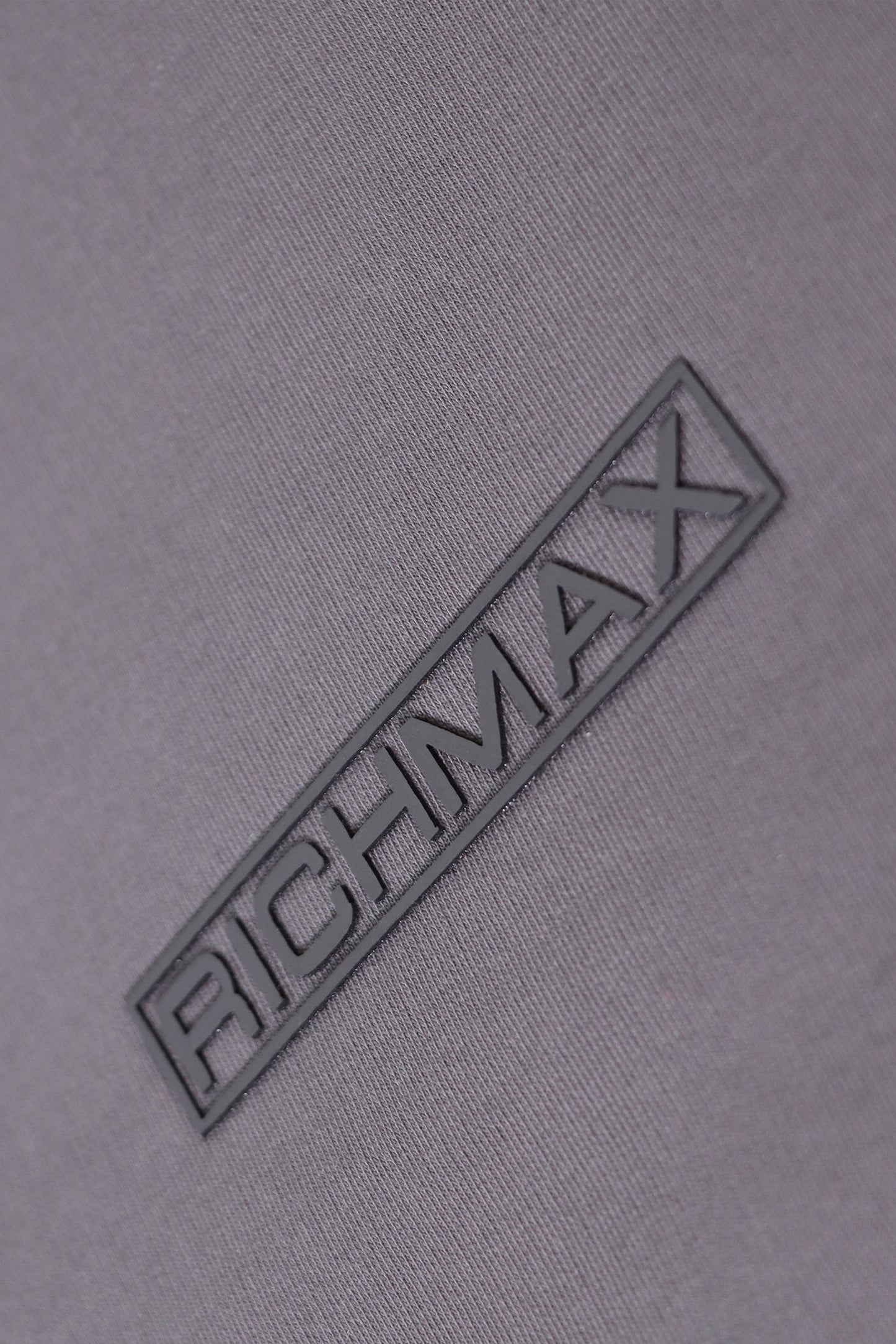 RICHMAX MINIMALIST OVERSIZED TEE DARK GREY