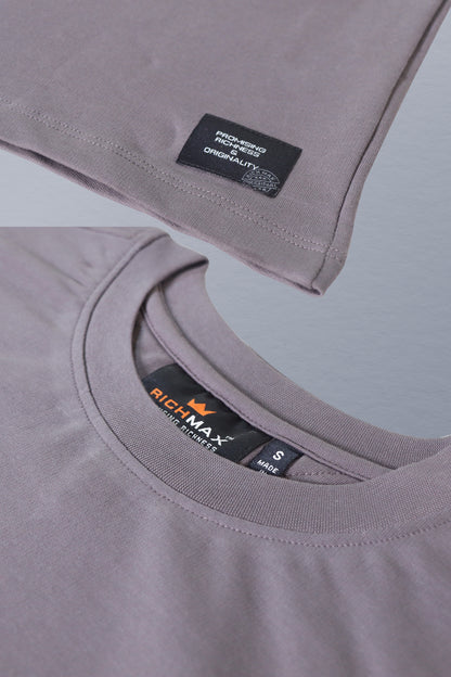 RICHMAX MINIMALIST OVERSIZED TEE DARK GREY