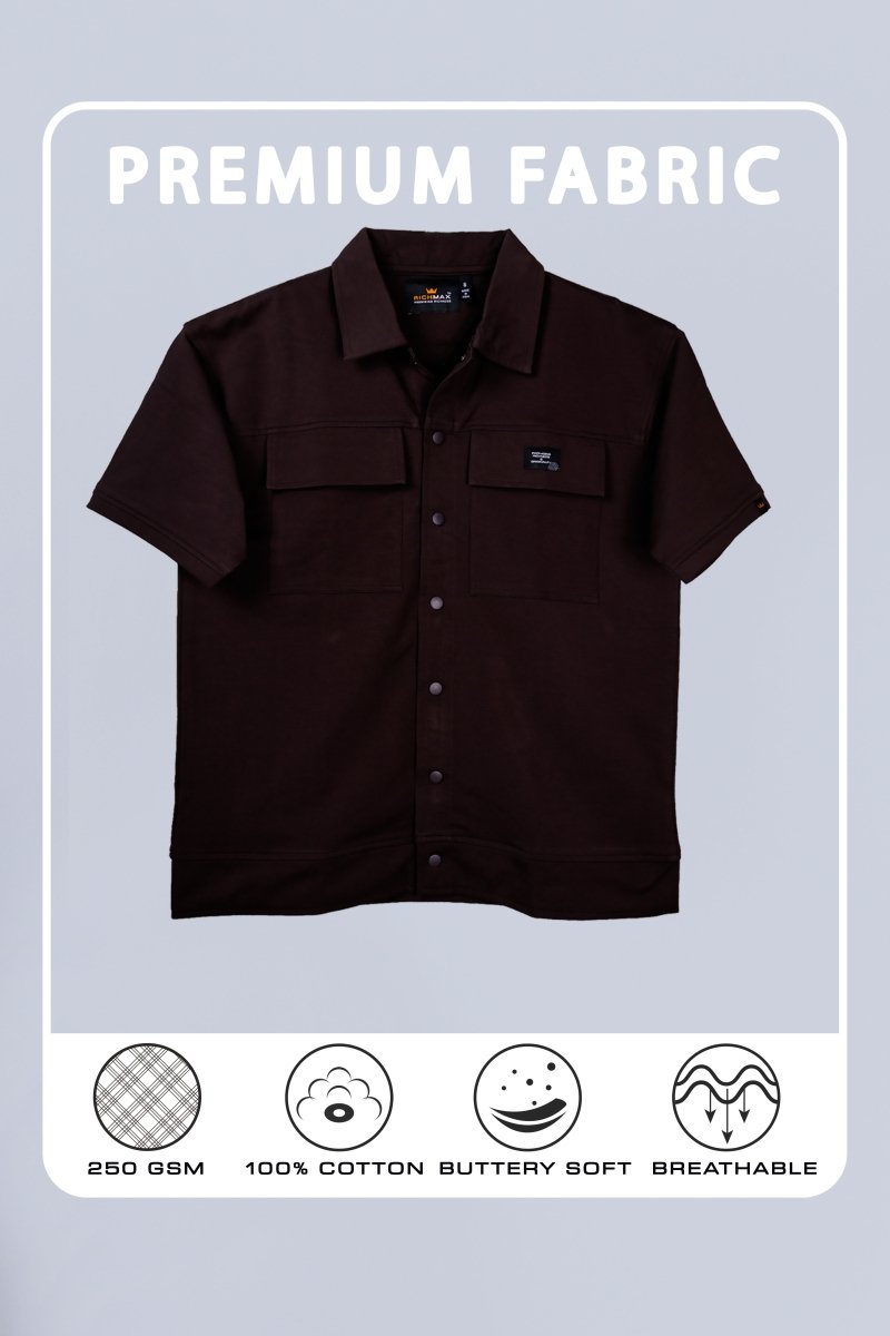 RICHMAX EXECUTIVE RELAXED FIT CORDSET DEEP COFFEE
